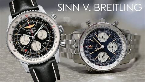 breitling navitimer vs sinn 903|Breitling vs Navitimer.